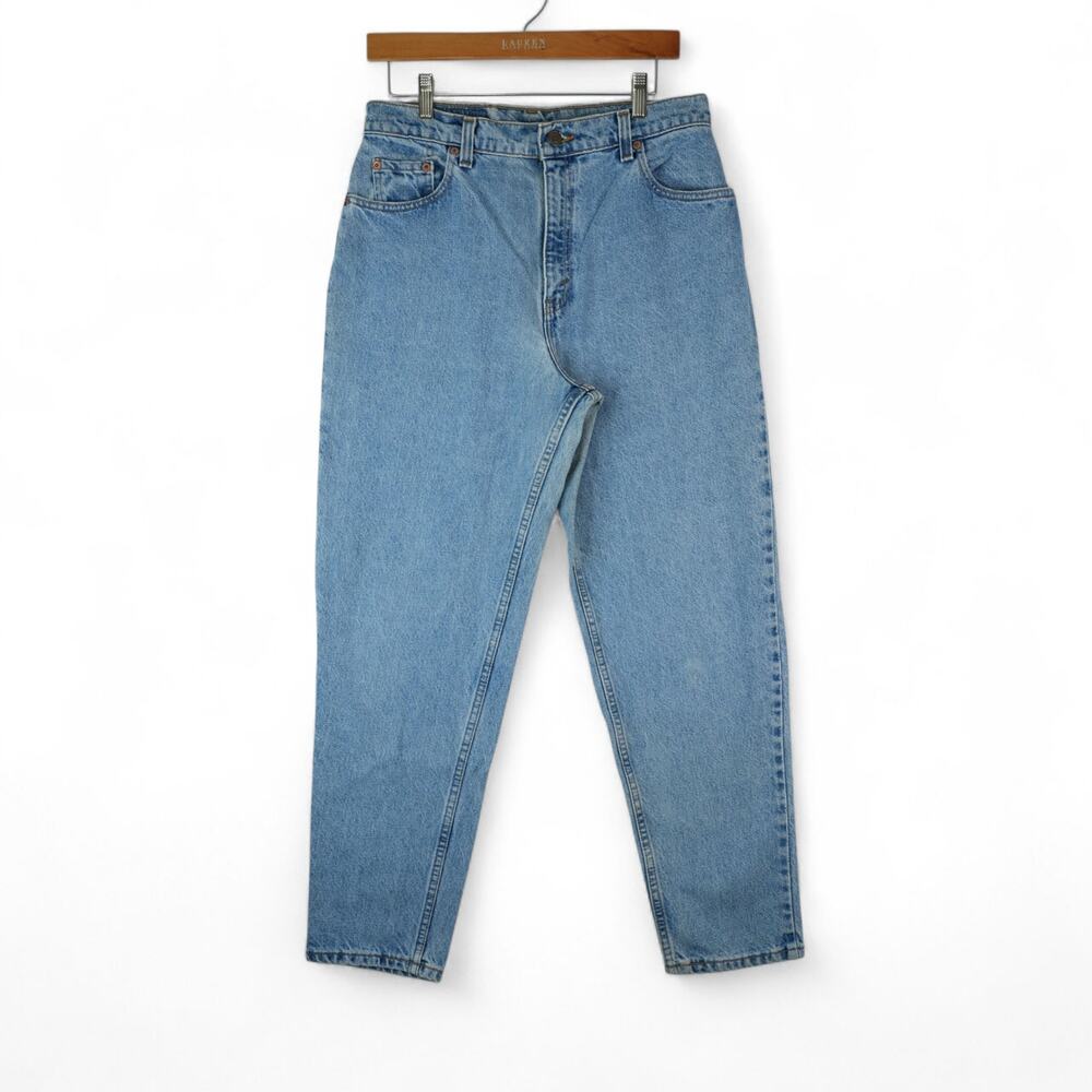 Vtg Levis 551‎ Jeans 12S (31x28.5) Relaxed Fit Tapered Leg High Rise 1995 USA